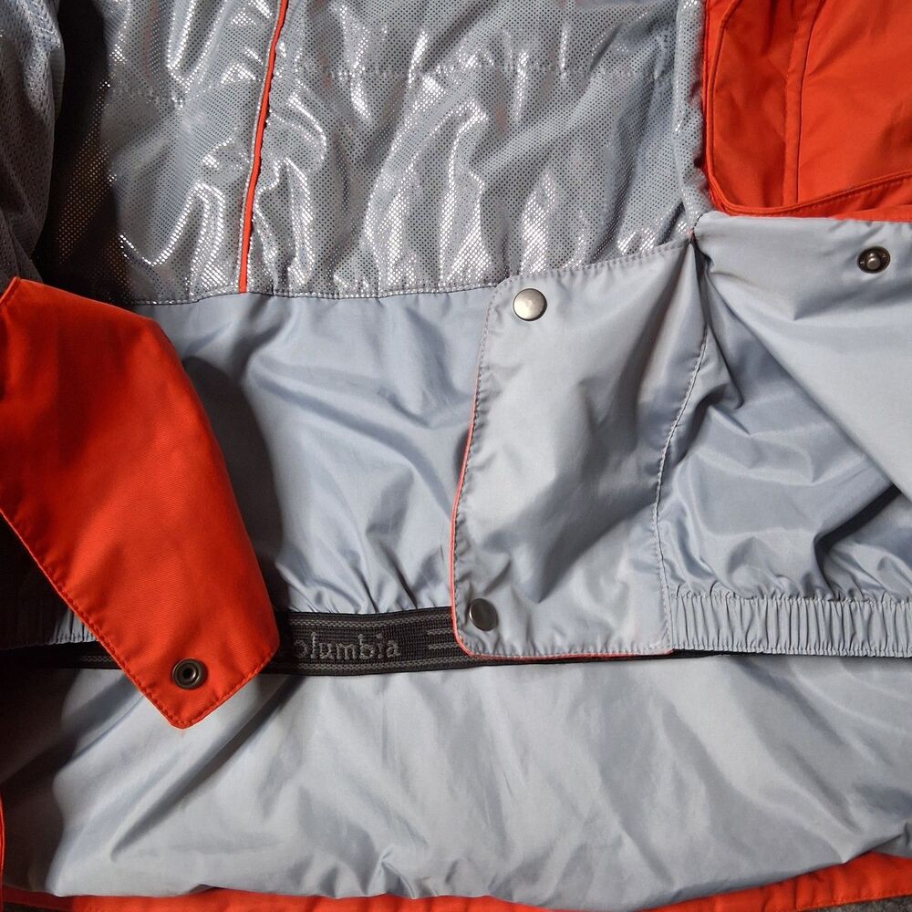 Columbia Women's Omni-Heat Waterproof Ski Jacket Orange Size L - Picture 8 of 16